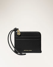 Sm Card Case Wristlet Black