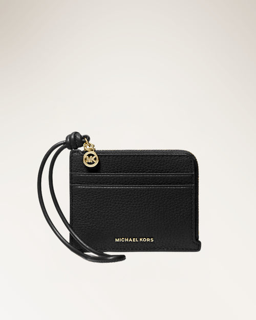 Sm Card Case Wristlet Black