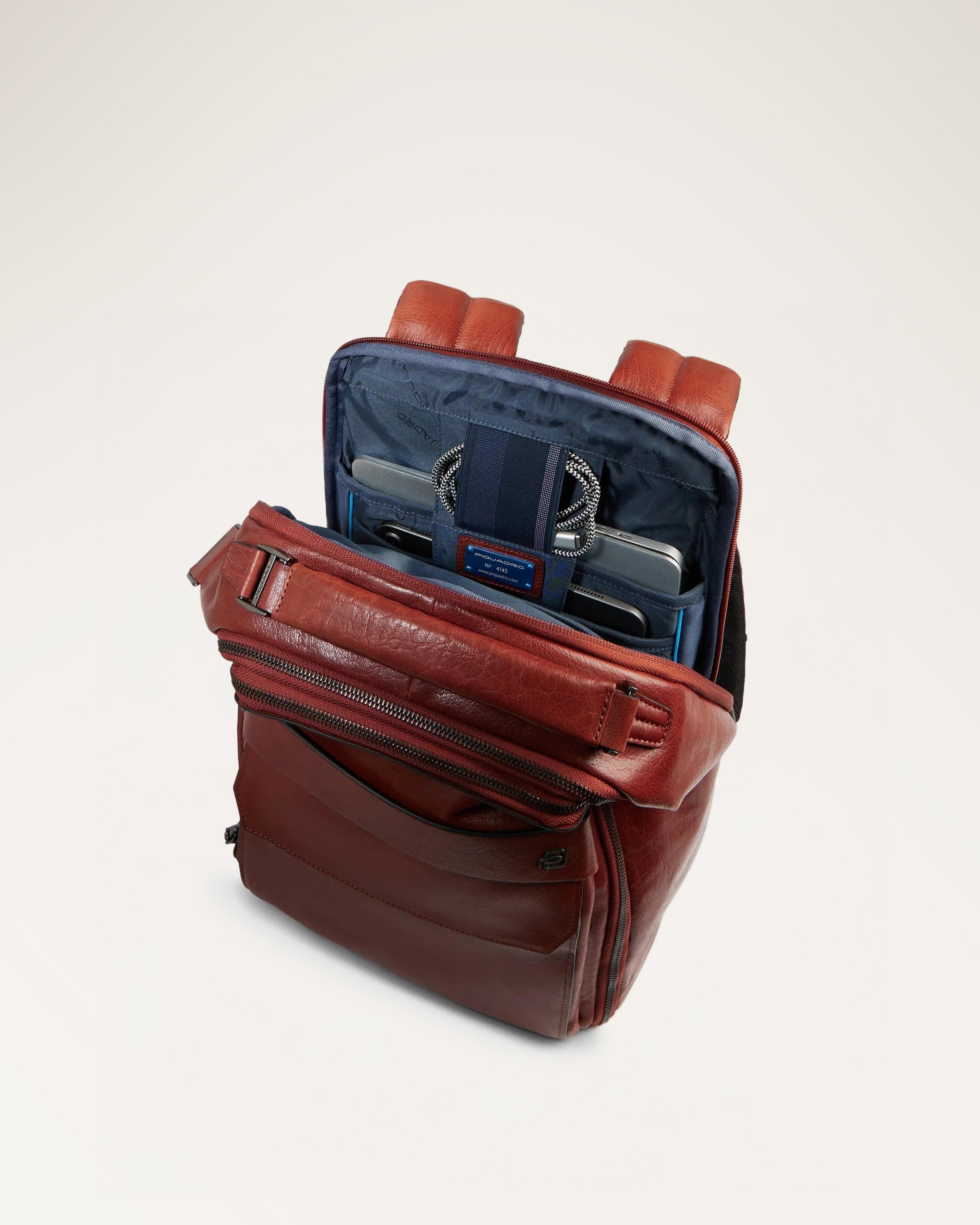 Zaino Porta Pc 14 In Pelle