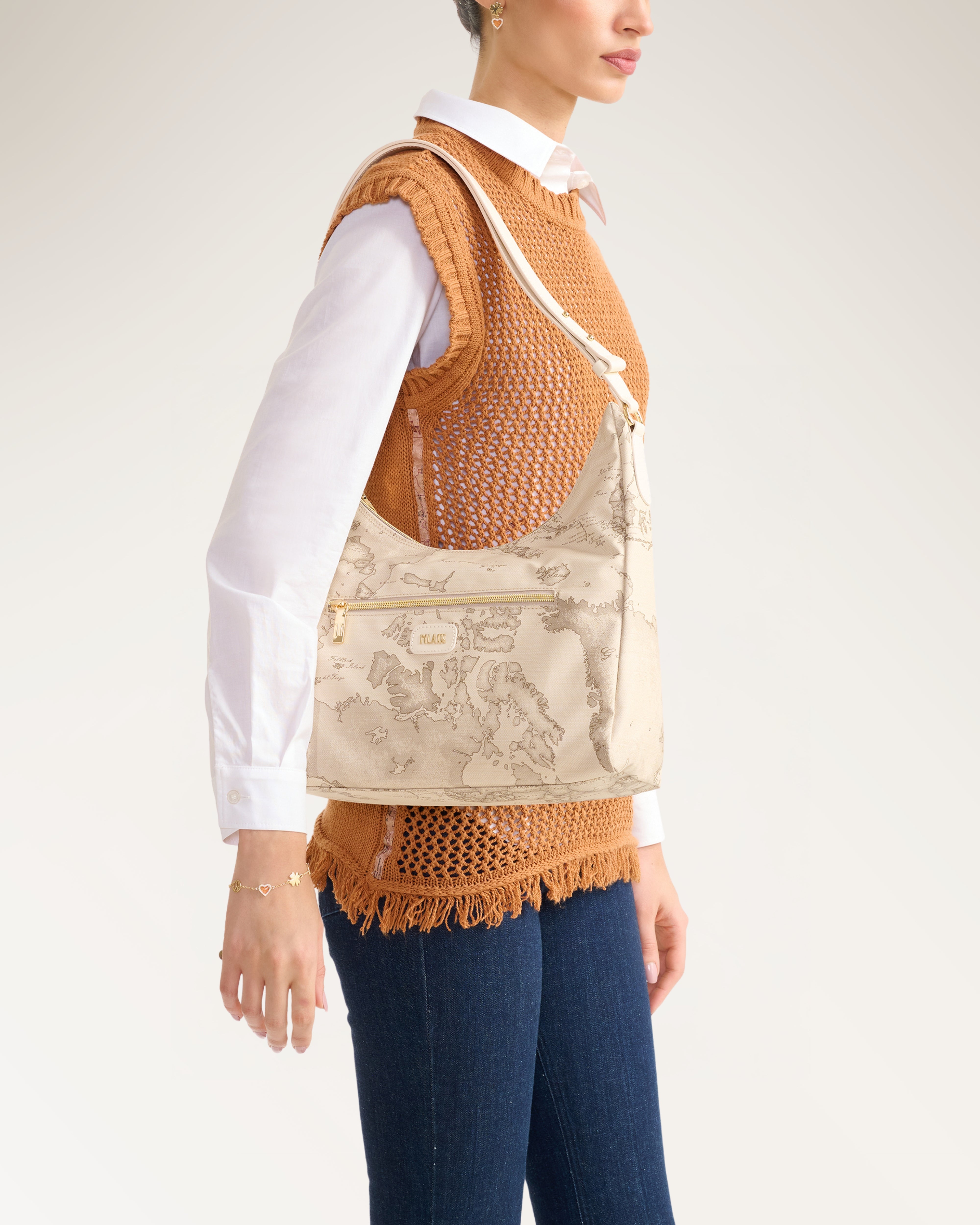 Hobo Shoulder Bag Rafia