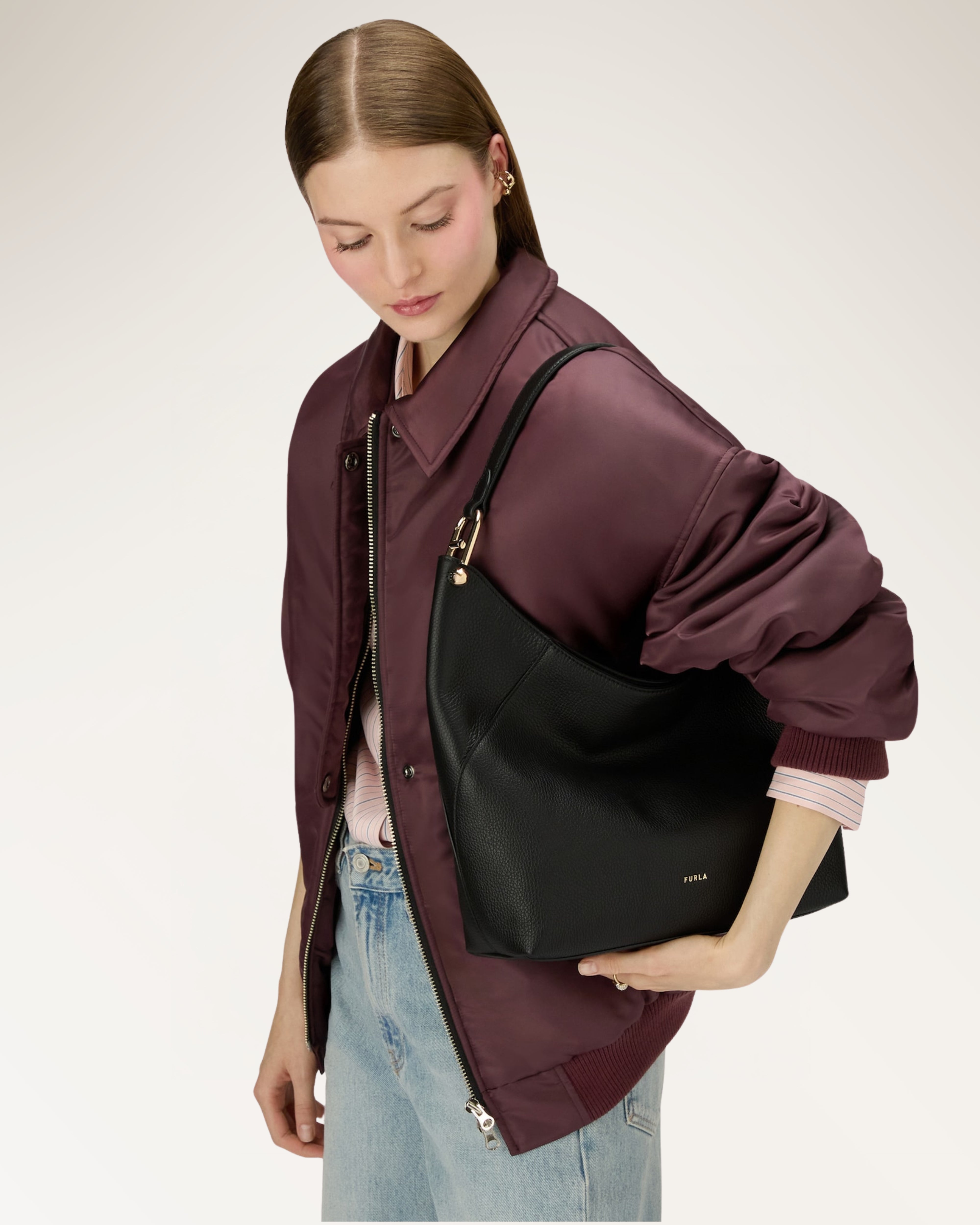Lara M Hobo Black
