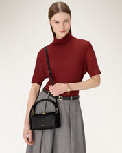 Nicole Mini Boston Bag Nero
